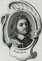 An illustration from Abregé de la vie des fameux peintres : avec leurs portraits gravés en taille-douce, les indications de leurs principaux ouvrages, quelques réflexions sur leurs caractéres, et la maniere de connoître les desseins des grands maîtres (1745)