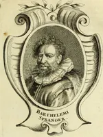 An illustration from Abregé de la vie des fameux peintres : avec leurs portraits gravés en taille-douce, les indications de leurs principaux ouvrages, quelques réflexions sur leurs caractéres, et la maniere de connoître les desseins des grands maîtres (1745)