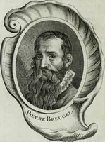An illustration from Abregé de la vie des fameux peintres : avec leurs portraits gravés en taille-douce, les indications de leurs principaux ouvrages, quelques réflexions sur leurs caractéres, et la maniere de connoître les desseins des grands maîtres (1745)