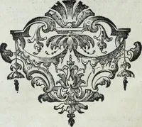 An illustration from Abregé de la vie des fameux peintres : avec leurs portraits gravés en taille-douce, les indications de leurs principaux ouvrages, quelques réflexions sur leurs caractéres, et la maniere de connoître les desseins des grands maîtres (1745)