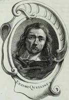 An illustration from Abregé de la vie des fameux peintres : avec leurs portraits gravés en taille-douce, les indications de leurs principaux ouvrages, quelques réflexions sur leurs caractéres, et la maniere de connoître les desseins des grands maîtres (1745)