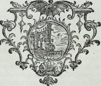 An illustration from Abregé de la vie des fameux peintres : avec leurs portraits gravés en taille-douce, les indications de leurs principaux ouvrages, quelques réflexions sur leurs caractéres, et la maniere de connoître les desseins des grands maîtres (1745)