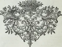 An illustration from Abregé de la vie des fameux peintres : avec leurs portraits gravés en taille-douce, les indications de leurs principaux ouvrages, quelques réflexions sur leurs caractéres, et la maniere de connoître les desseins des grands maîtres (1745)