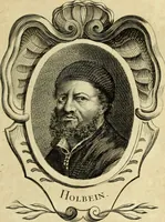 An illustration from Abregé de la vie des fameux peintres : avec leurs portraits gravés en taille-douce, les indications de leurs principaux ouvrages, quelques réflexions sur leurs caractéres, et la maniere de connoître les desseins des grands maîtres (1745)