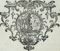 An illustration from Abregé de la vie des fameux peintres : avec leurs portraits gravés en taille-douce, les indications de leurs principaux ouvrages, quelques réflexions sur leurs caractéres, et la maniere de connoître les desseins des grands maîtres (1745)