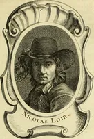 An illustration from Abregé de la vie des fameux peintres : avec leurs portraits gravés en taille-douce, les indications de leurs principaux ouvrages, quelques réflexions sur leurs caractéres, et la maniere de connoître les desseins des grands maîtres (1745)