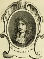 An illustration from Abregé de la vie des fameux peintres : avec leurs portraits gravés en taille-douce, les indications de leurs principaux ouvrages, quelques réflexions sur leurs caractéres, et la maniere de connoître les desseins des grands maîtres (1745)