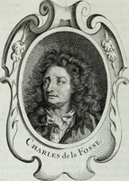 An illustration from Abregé de la vie des fameux peintres : avec leurs portraits gravés en taille-douce, les indications de leurs principaux ouvrages, quelques réflexions sur leurs caractéres, et la maniere de connoître les desseins des grands maîtres (1745)