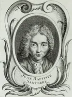 An illustration from Abregé de la vie des fameux peintres : avec leurs portraits gravés en taille-douce, les indications de leurs principaux ouvrages, quelques réflexions sur leurs caractéres, et la maniere de connoître les desseins des grands maîtres (1745)