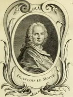 An illustration from Abregé de la vie des fameux peintres : avec leurs portraits gravés en taille-douce, les indications de leurs principaux ouvrages, quelques réflexions sur leurs caractéres, et la maniere de connoître les desseins des grands maîtres (1745)