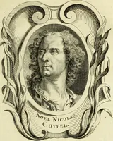 An illustration from Abregé de la vie des fameux peintres : avec leurs portraits gravés en taille-douce, les indications de leurs principaux ouvrages, quelques réflexions sur leurs caractéres, et la maniere de connoître les desseins des grands maîtres (1745)
