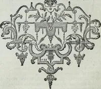 An illustration from Abregé de la vie des fameux peintres : avec leurs portraits gravés en taille-douce, les indications de leurs principaux ouvrages, quelques réflexions sur leurs caractéres, et la maniere de connoître les desseins des grands maîtres (1745)