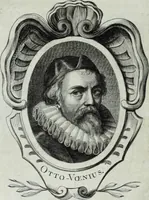 An illustration from Abregé de la vie des fameux peintres : avec leurs portraits gravés en taille-douce, les indications de leurs principaux ouvrages, quelques réflexions sur leurs caractéres, et la maniere de connoître les desseins des grands maîtres (1745)