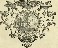 An illustration from Abregé de la vie des fameux peintres : avec leurs portraits gravés en taille-douce, les indications de leurs principaux ouvrages, quelques réflexions sur leurs caractéres, et la maniere de connoître les desseins des grands maîtres (1745)
