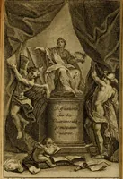 An illustration from Abregé de la vie des peintres : avec des reflexions sur leurs ouvrages, et un traité du peintre parfait : de la connoissance des desseins : de l'utilité des estampes (1715)
