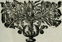 An illustration from Abregé de l'histoire de l'Ordre de S. Benoist, où, il est parlé des saints, des hommes illustres, de la fondation, & des principaux évenemens des monasteres : le tout tiré des actes des saints, des chroniques, & des chartes des monasteres, & d'autres anciens monumens & accompagné d'une table chronologique (1684)