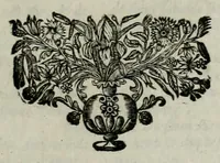 An illustration from Abregé de l'histoire de l'Ordre de S. Benoist, où, il est parlé des saints, des hommes illustres, de la fondation, & des principaux évenemens des monasteres : le tout tiré des actes des saints, des chroniques, & des chartes des monasteres, & d'autres anciens monumens & accompagné d'une table chronologique (1684)