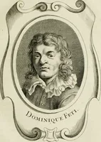 An illustration from Abrégé de la vie des plus fameux peintres, avec leurs portraits gravés en taille-douce, les indications de leurs principaux ouvrages, quelques réflexions sur leurs caractères, et la maniere de connoître les desseins et les tableaux des grands maîtres (1762)