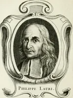 An illustration from Abrégé de la vie des plus fameux peintres, avec leurs portraits gravés en taille-douce, les indications de leurs principaux ouvrages, quelques réflexions sur leurs caractères, et la maniere de connoître les desseins et les tableaux des grands maîtres (1762)