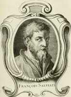 An illustration from Abrégé de la vie des plus fameux peintres, avec leurs portraits gravés en taille-douce, les indications de leurs principaux ouvrages, quelques réflexions sur leurs caractères, et la maniere de connoître les desseins et les tableaux des grands maîtres (1762)