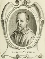 An illustration from Abrégé de la vie des plus fameux peintres, avec leurs portraits gravés en taille-douce, les indications de leurs principaux ouvrages, quelques réflexions sur leurs caractères, et la maniere de connoître les desseins et les tableaux des grands maîtres (1762)