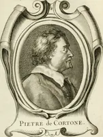 An illustration from Abrégé de la vie des plus fameux peintres, avec leurs portraits gravés en taille-douce, les indications de leurs principaux ouvrages, quelques réflexions sur leurs caractères, et la maniere de connoître les desseins et les tableaux des grands maîtres (1762)