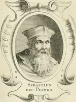 An illustration from Abrégé de la vie des plus fameux peintres, avec leurs portraits gravés en taille-douce, les indications de leurs principaux ouvrages, quelques réflexions sur leurs caractères, et la maniere de connoître les desseins et les tableaux des grands maîtres (1762)