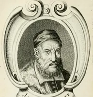 An illustration from Abrégé de la vie des plus fameux peintres, avec leurs portraits gravés en taille-douce, les indications de leurs principaux ouvrages, quelques réflexions sur leurs caractères, et la maniere de connoître les desseins et les tableaux des grands maîtres (1762)