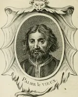 An illustration from Abrégé de la vie des plus fameux peintres, avec leurs portraits gravés en taille-douce, les indications de leurs principaux ouvrages, quelques réflexions sur leurs caractères, et la maniere de connoître les desseins et les tableaux des grands maîtres (1762)