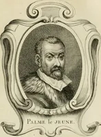 An illustration from Abrégé de la vie des plus fameux peintres, avec leurs portraits gravés en taille-douce, les indications de leurs principaux ouvrages, quelques réflexions sur leurs caractères, et la maniere de connoître les desseins et les tableaux des grands maîtres (1762)