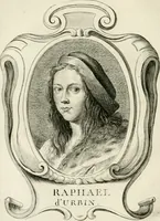 An illustration from Abrégé de la vie des plus fameux peintres, avec leurs portraits gravés en taille-douce, les indications de leurs principaux ouvrages, quelques réflexions sur leurs caractères, et la maniere de connoître les desseins et les tableaux des grands maîtres (1762)