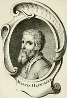 An illustration from Abrégé de la vie des plus fameux peintres, avec leurs portraits gravés en taille-douce, les indications de leurs principaux ouvrages, quelques réflexions sur leurs caractères, et la maniere de connoître les desseins et les tableaux des grands maîtres (1762)
