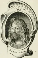 An illustration from Abrégé de la vie des plus fameux peintres, avec leurs portraits gravés en taille-douce, les indications de leurs principaux ouvrages, quelques réflexions sur leurs caractères, et la maniere de connoître les desseins et les tableaux des grands maîtres (1762)