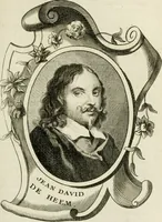 An illustration from Abrégé de la vie des plus fameux peintres, avec leurs portraits gravés en taille-douce, les indications de leurs principaux ouvrages, quelques réflexions sur leurs caractères, et la maniere de connoître les desseins et les tableaux des grands maîtres (1762)