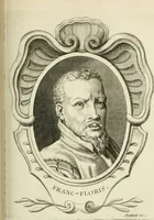 An illustration from Abrégé de la vie des plus fameux peintres, avec leurs portraits gravés en taille-douce, les indications de leurs principaux ouvrages, quelques réflexions sur leurs caractères, et la maniere de connoître les desseins et les tableaux des grands maîtres (1762)