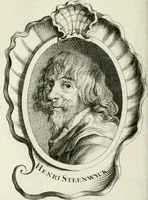 An illustration from Abrégé de la vie des plus fameux peintres, avec leurs portraits gravés en taille-douce, les indications de leurs principaux ouvrages, quelques réflexions sur leurs caractères, et la maniere de connoître les desseins et les tableaux des grands maîtres (1762)
