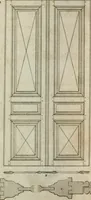 An illustration from Abrégé de géometrie pratique : appliquée au dessin linéaire, au toisé et au lever des plans : suivi des principes de l'architecture et de la perspective (1834)