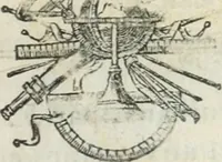 An illustration from Abrégé de géometrie pratique : appliquée au dessin linéaire, au toisé et au lever des plans : suivi des principes de l'architecture et de la perspective (1834)