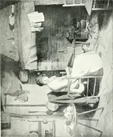 An illustration from Abridged catalogue of oil paintings by British artists and foreigners working in Great Britain; containing only works exhibited in the galleries (1908)