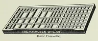 Picture 5 of 11 from Abridged specimen book : type, borders, brass rules, ornaments and price list of printing machinery, furniture, fixtures and material (1899), leaf 323