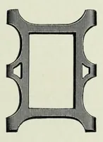 An illustration from Abridged specimen book : type, borders, brass rules, ornaments and price list of printing machinery, furniture, fixtures and material (1899)