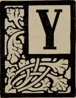 An illustration from Abridged specimen book, type : nickel-alloy on universal line comprising a price list of types, borders, leads and slugs, brass rule, brass galleys ; miscellaneous cuts and general supplies for printers (1906)