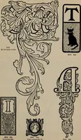 Picture 87 of 407 from Abridged specimen book, type : nickel-alloy on universal line comprising a price list of types, borders, leads and slugs, brass rule, brass galleys ; miscellaneous cuts and general supplies for printers (1906), leaf 360