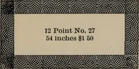 Picture 140 of 407 from Abridged specimen book, type : nickel-alloy on universal line comprising a price list of types, borders, leads and slugs, brass rule, brass galleys ; miscellaneous cuts and general supplies for printers (1906), leaf 408