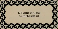 Picture 142 of 407 from Abridged specimen book, type : nickel-alloy on universal line comprising a price list of types, borders, leads and slugs, brass rule, brass galleys ; miscellaneous cuts and general supplies for printers (1906), leaf 409