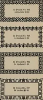 Picture 150 of 407 from Abridged specimen book, type : nickel-alloy on universal line comprising a price list of types, borders, leads and slugs, brass rule, brass galleys ; miscellaneous cuts and general supplies for printers (1906), leaf 412