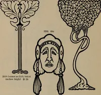 Picture 241 of 407 from Abridged specimen book, type : nickel-alloy on universal line comprising a price list of types, borders, leads and slugs, brass rule, brass galleys ; miscellaneous cuts and general supplies for printers (1906), leaf 465