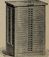 Picture 302 of 407 from Abridged specimen book, type : nickel-alloy on universal line comprising a price list of types, borders, leads and slugs, brass rule, brass galleys ; miscellaneous cuts and general supplies for printers (1906), leaf 549