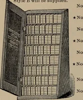Picture 360 of 407 from Abridged specimen book, type : nickel-alloy on universal line comprising a price list of types, borders, leads and slugs, brass rule, brass galleys ; miscellaneous cuts and general supplies for printers (1906), leaf 583