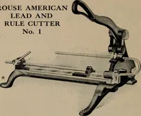 Picture 364 of 407 from Abridged specimen book, type : nickel-alloy on universal line comprising a price list of types, borders, leads and slugs, brass rule, brass galleys ; miscellaneous cuts and general supplies for printers (1906), leaf 585